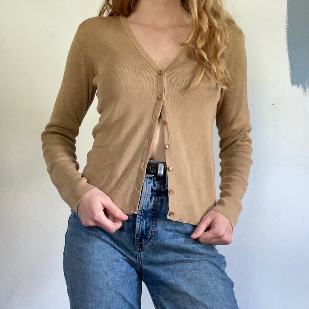 Silk Ann Taylor Cardigan